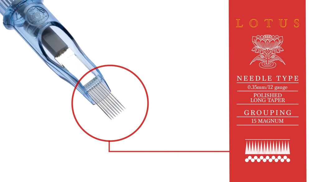 FLAT Magnum (Long Taper) Cartridges - Zubi Supply